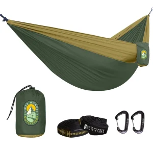 Hiker Hunger Double Camping Hammock 2 PersoN, Ultralight Hammock With Straps XL