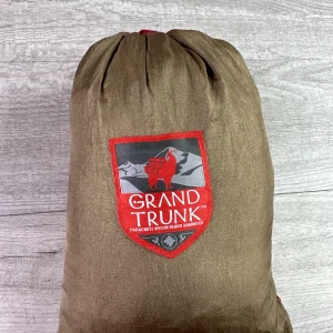 Grand Trunk Travel Double Hammock Portable Parachute Nylon Red & Brown